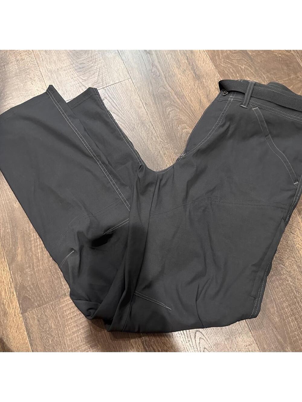 KÜHL Men's Black and Grey Trousers